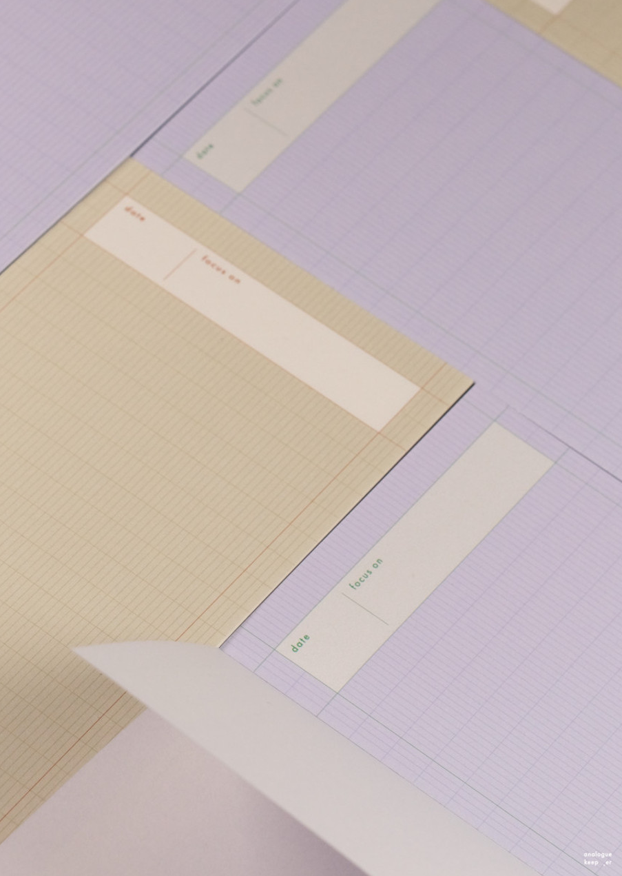 Analogue Keeper Brief Memo Pad (2 colours)