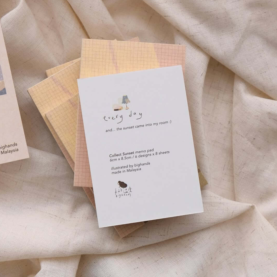 bighands Every Day Memo Pads (4 designs)