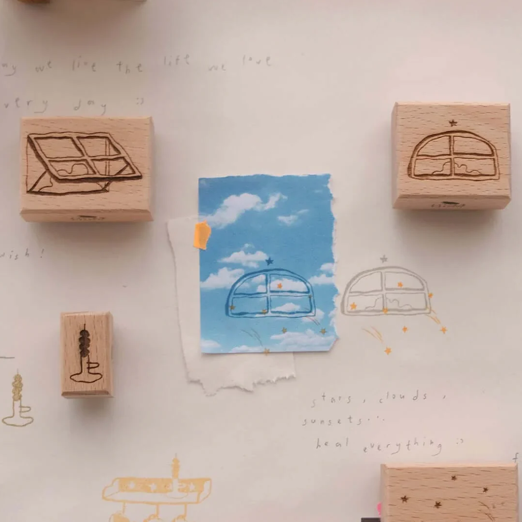 bighands Every Day Rubber Stamps (13 designs)