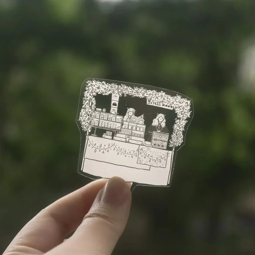 Modaizhi Market Diary PET Tape