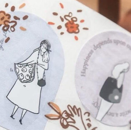 Modaizhi Market Diary Character PET Tape