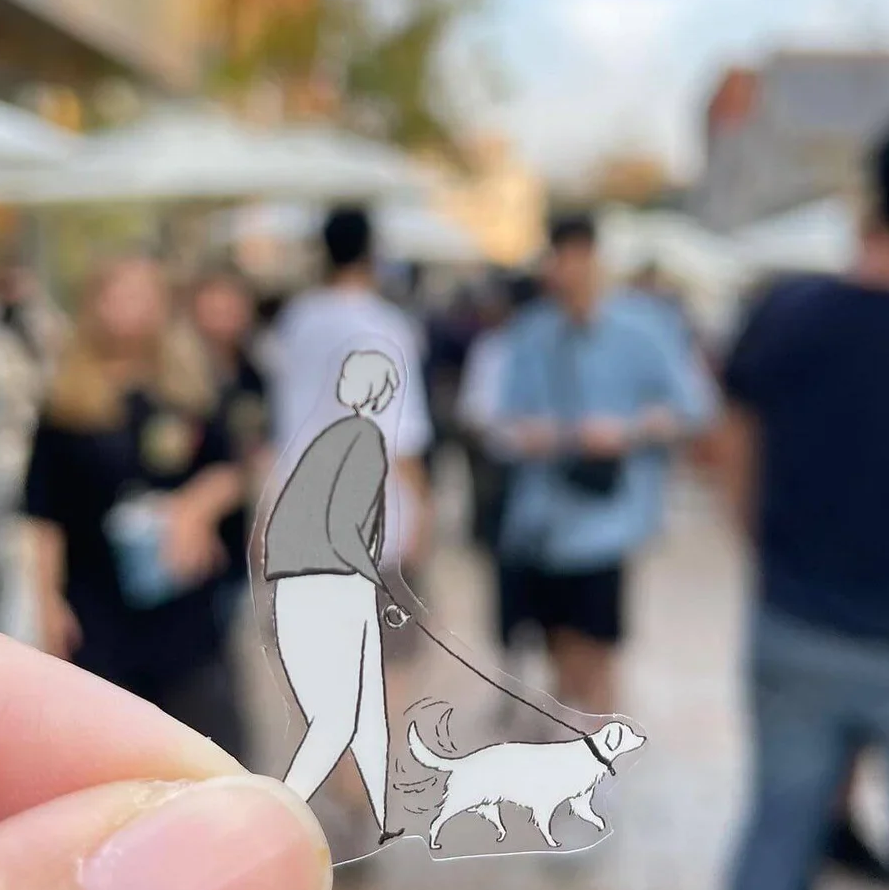 Modaizhi Market Diary Character PET Tape