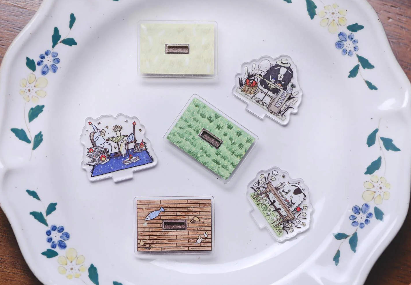 Modaizhi Breakfast Lifestyle Festival Rubber Stamp (3 designs, sold individually)