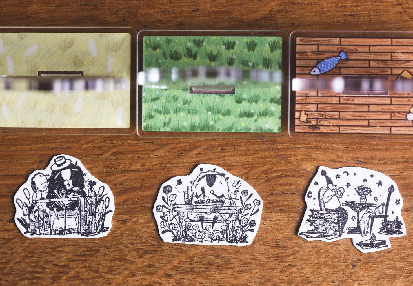 Modaizhi Breakfast Lifestyle Festival Rubber Stamp (3 designs, sold individually)