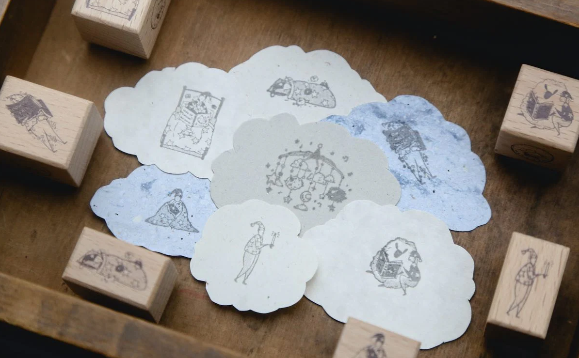 Modaizhi 9th Anniversary Rubber Stamp Set