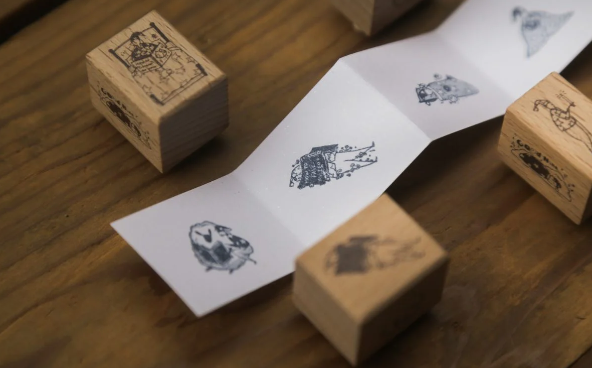Modaizhi 9th Anniversary Rubber Stamp Set