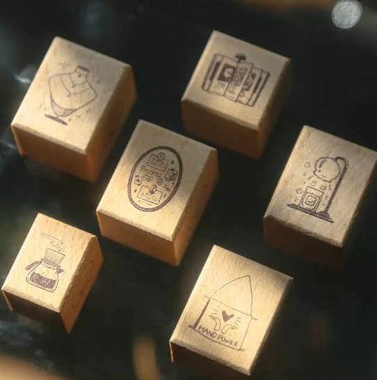 Modaizhi Market Diary Gacha Rubber Stamp (random)