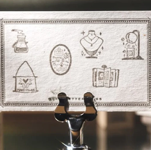 Modaizhi Market Diary Gacha Rubber Stamp (random)