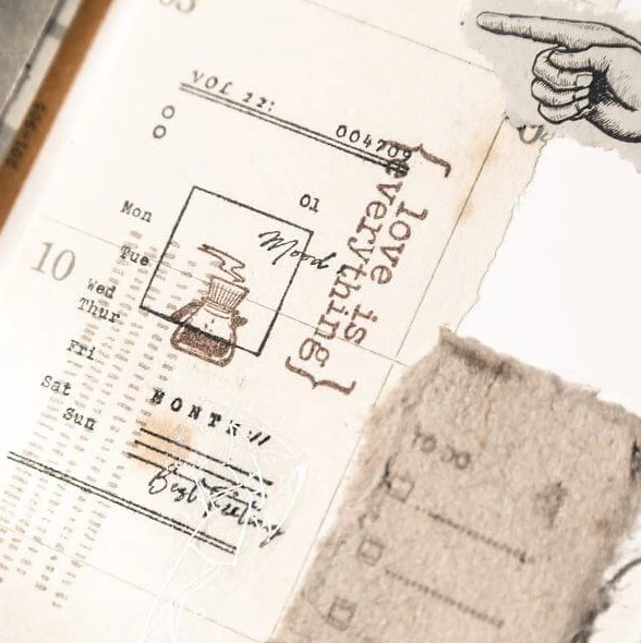 Modaizhi Market Diary Gacha Rubber Stamp (random)