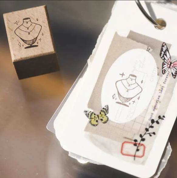 Modaizhi Market Diary Gacha Rubber Stamp (random)