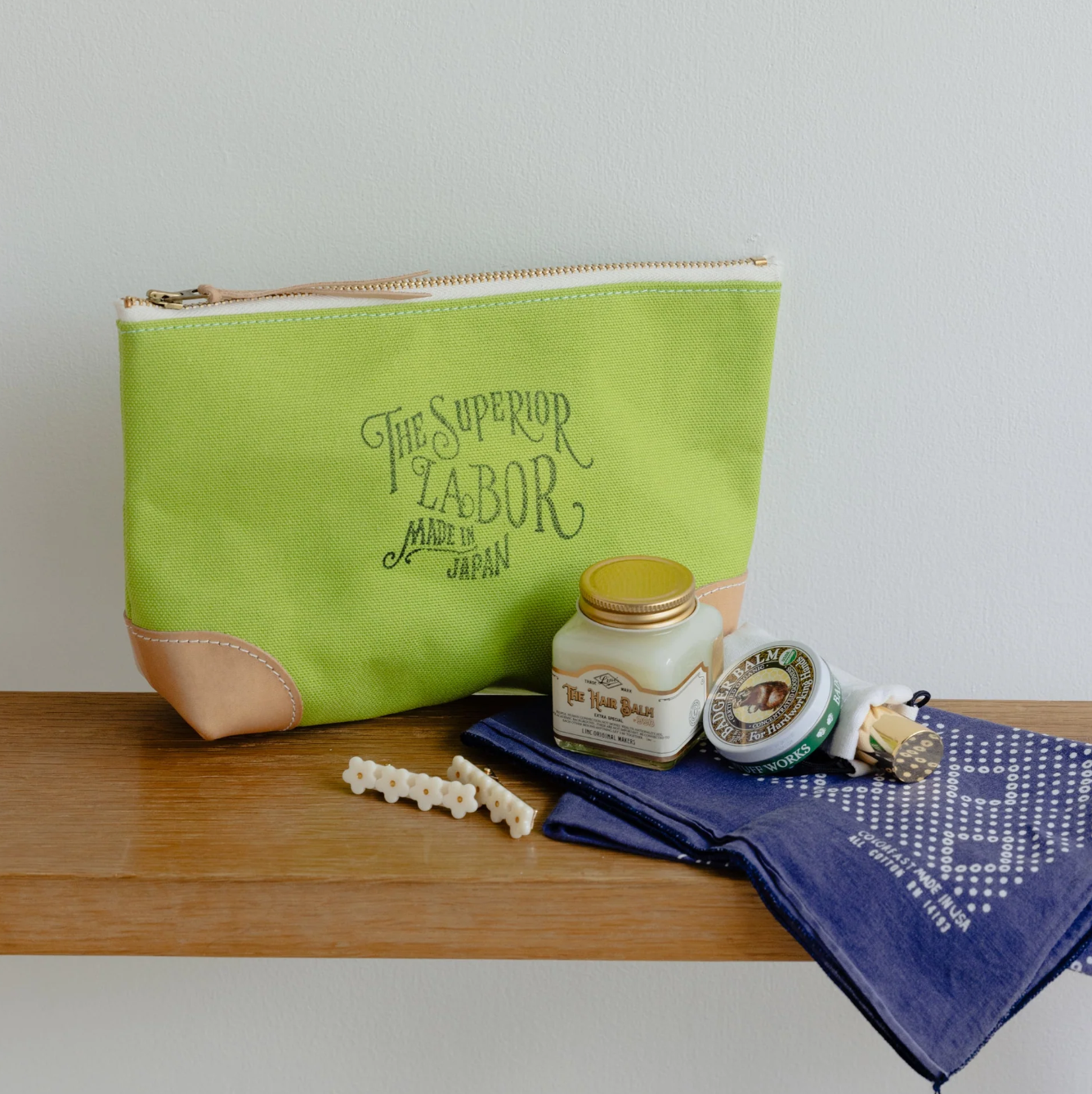 The Superior Labor-Color Canvas Pouch #3 (5 colours)