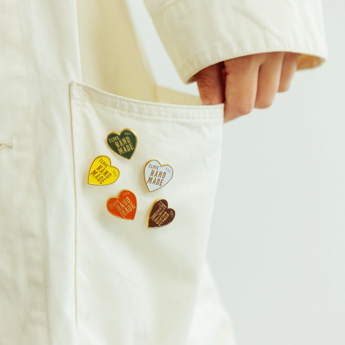 The Superior Labor Heart Logo Pin (6 Colours)