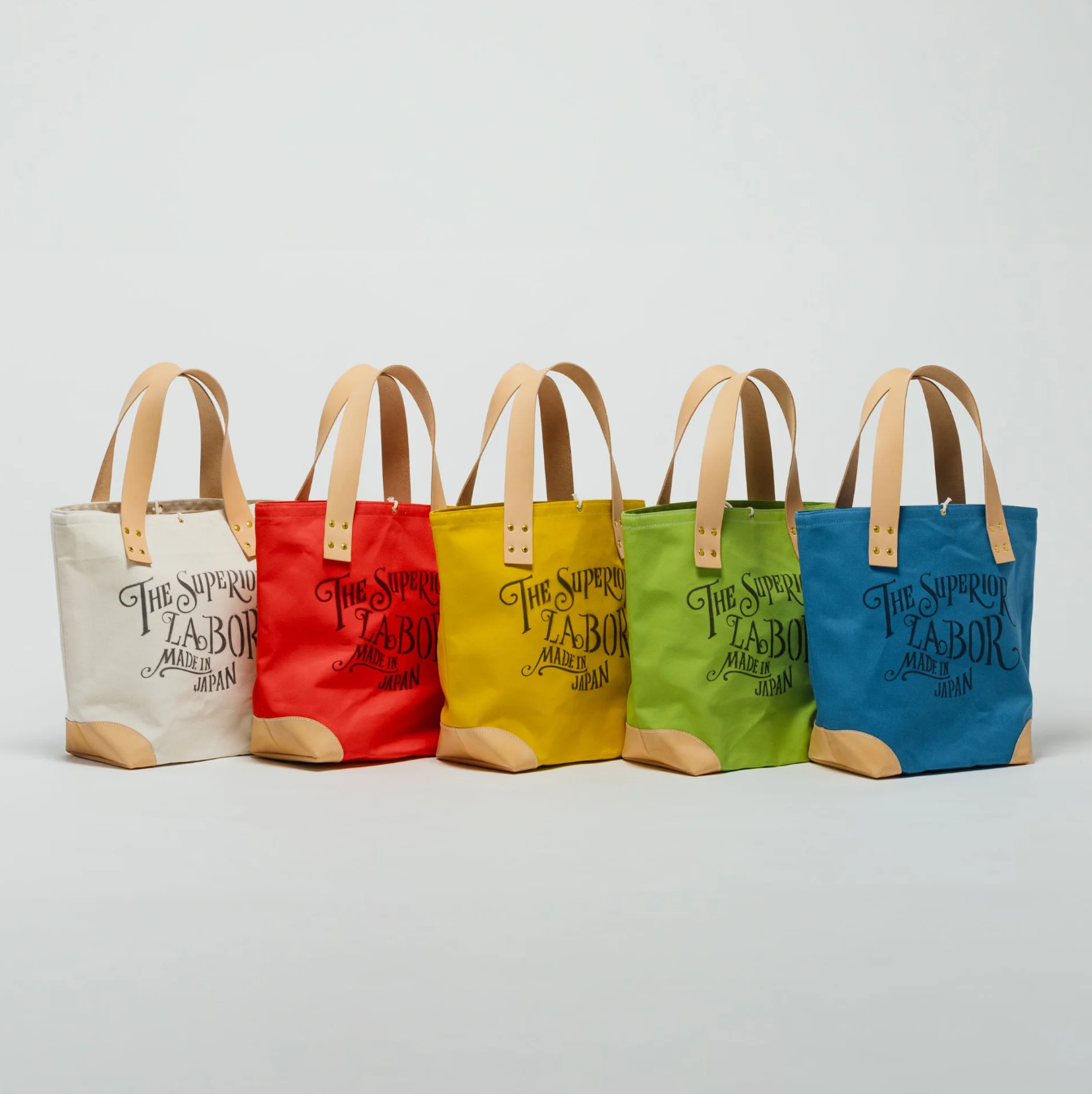 The Superior Labor-Color Canvas Market Bag (5 Colours)