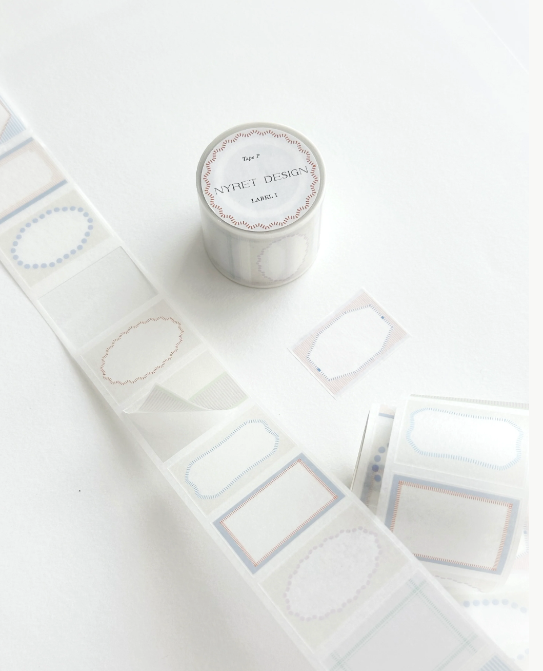 Nyret Washi Tape: P Label I