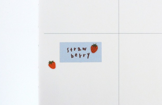 Mini Series Stickers- Deco.20 (Strawberry)