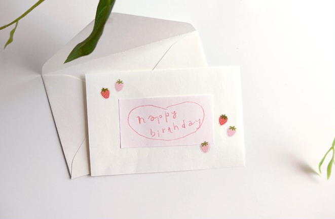 Mini Series Stickers- Deco.20 (Strawberry)
