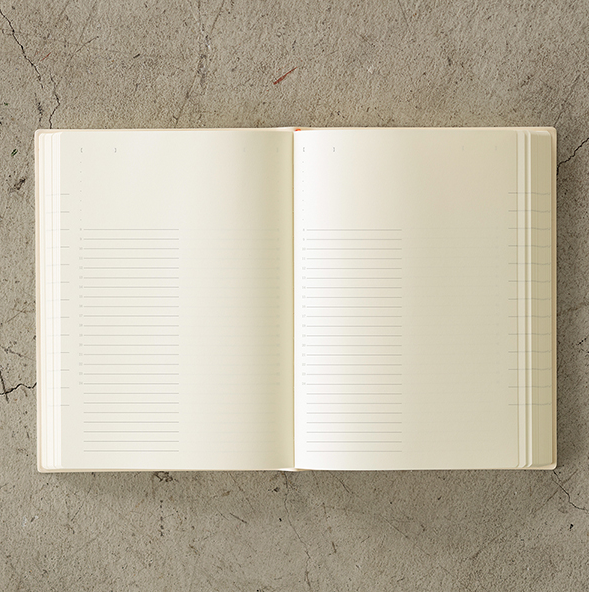 Midori 2026 MD 1 Day 1 Page Diary-A6