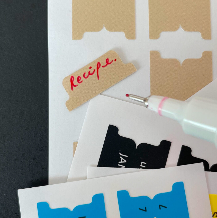 Index Label Sticker