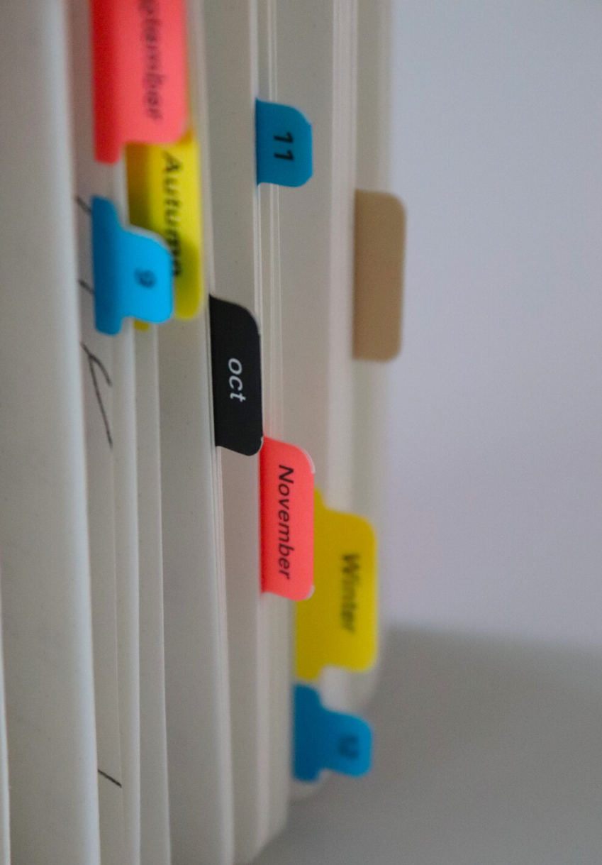 Index Label Sticker