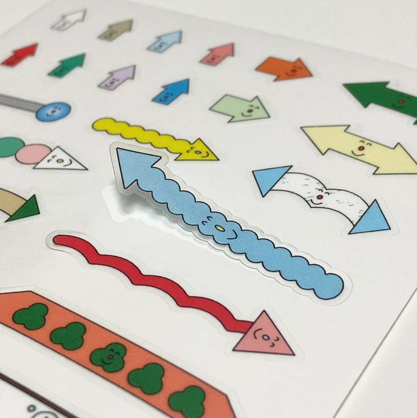 Happy Arrow Sticker 02