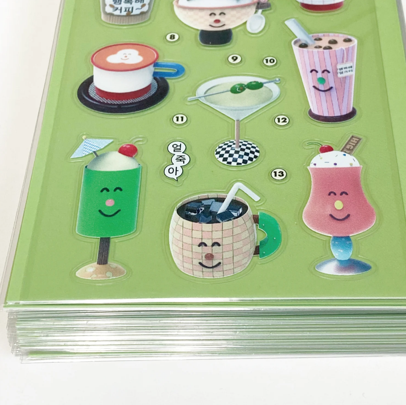 Happy Drink Sticker Sheet