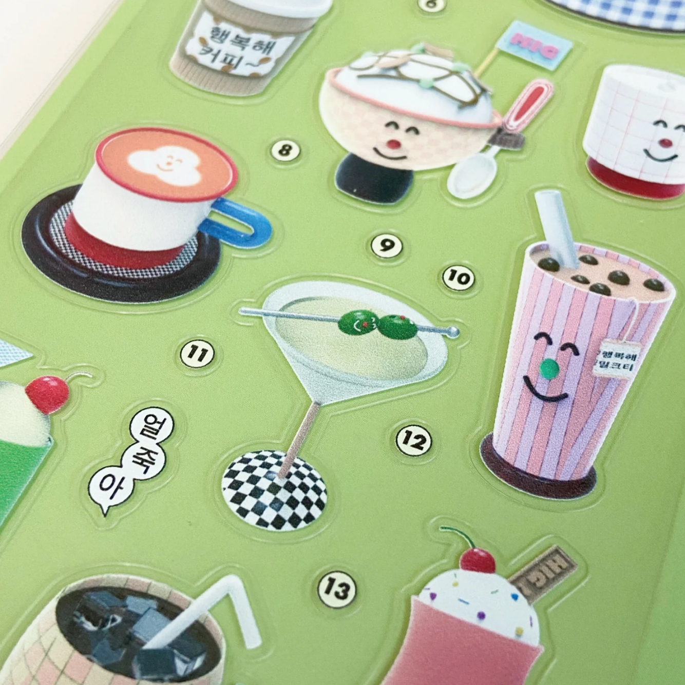 Happy Drink Sticker Sheet