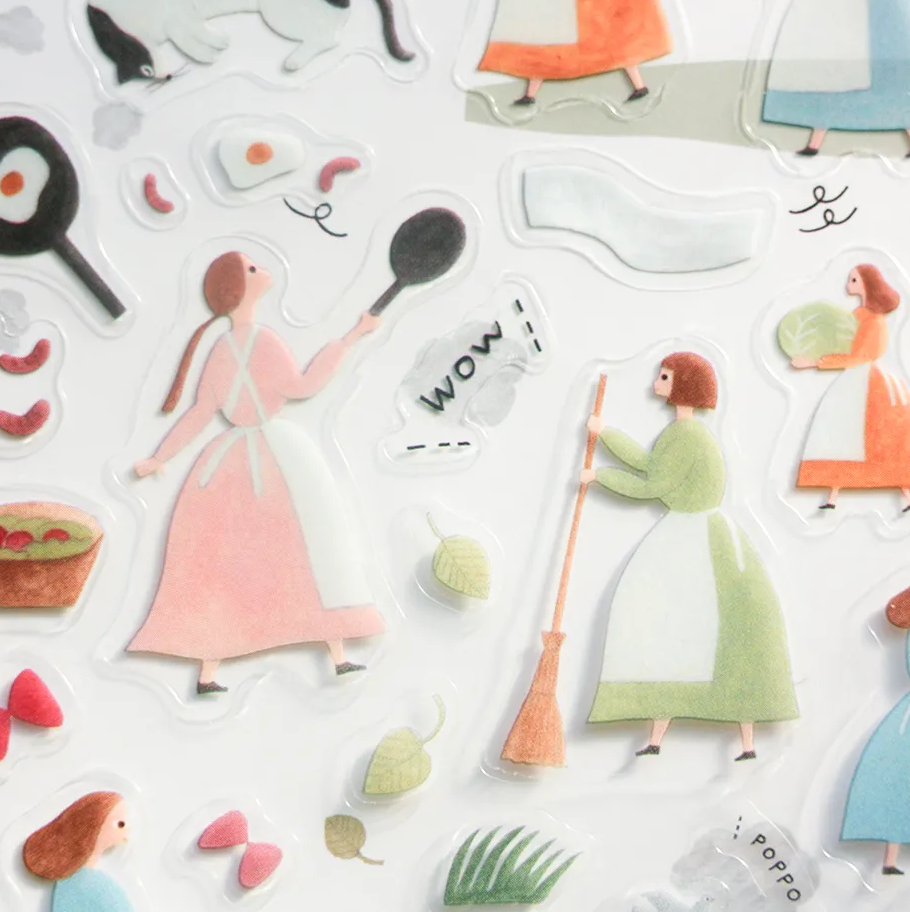 Tie Sticker Sheet: Ordinary Day