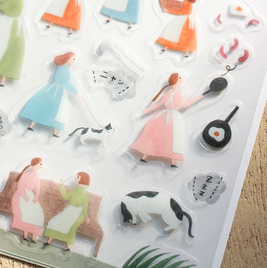 Tie Sticker Sheet: Ordinary Day