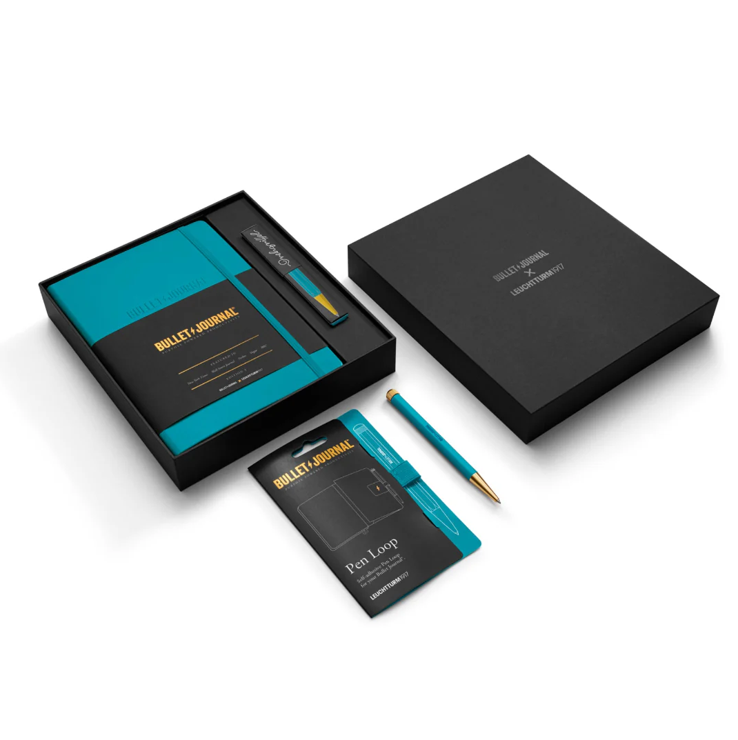 Leuchtturm1917 Bullet Journal Collectors Kit: Turquoise25