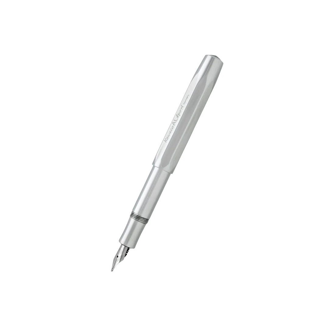 Kaweco AL Sport Fountain Pen: Raw Aluminium