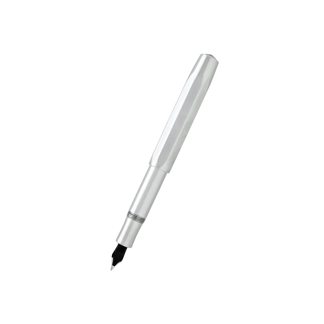Kaweco AL Sport Fountain Pen: Raw Aluminium