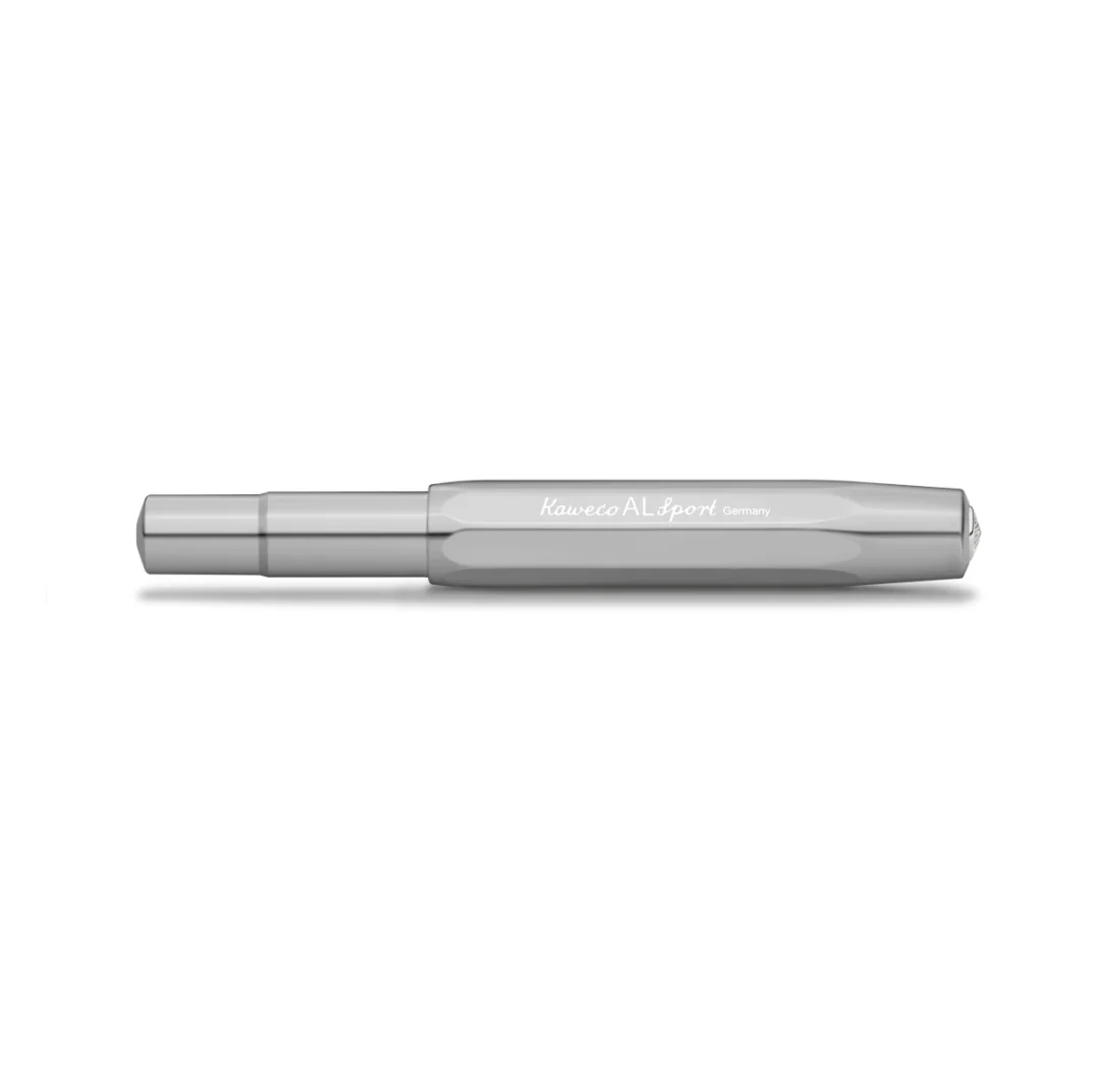 Kaweco AL Sport Fountain Pen: Raw Aluminium