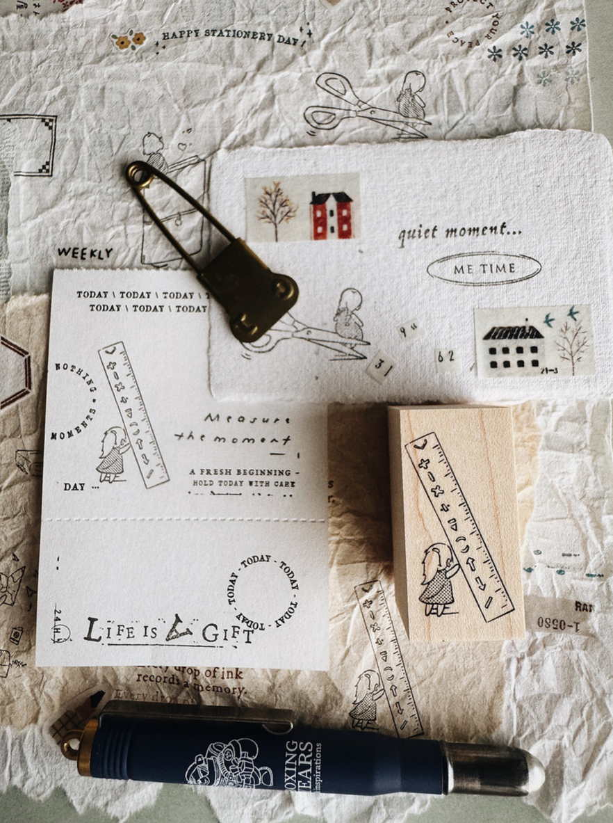 Penspapersplanner A Quiet Love For Stationery Rubber Stamps (8 designs)