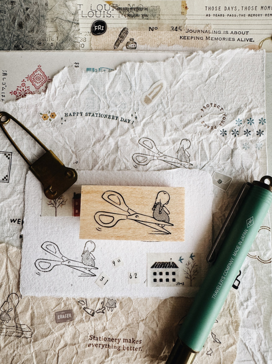 Penspapersplanner A Quiet Love For Stationery Rubber Stamps (8 designs)
