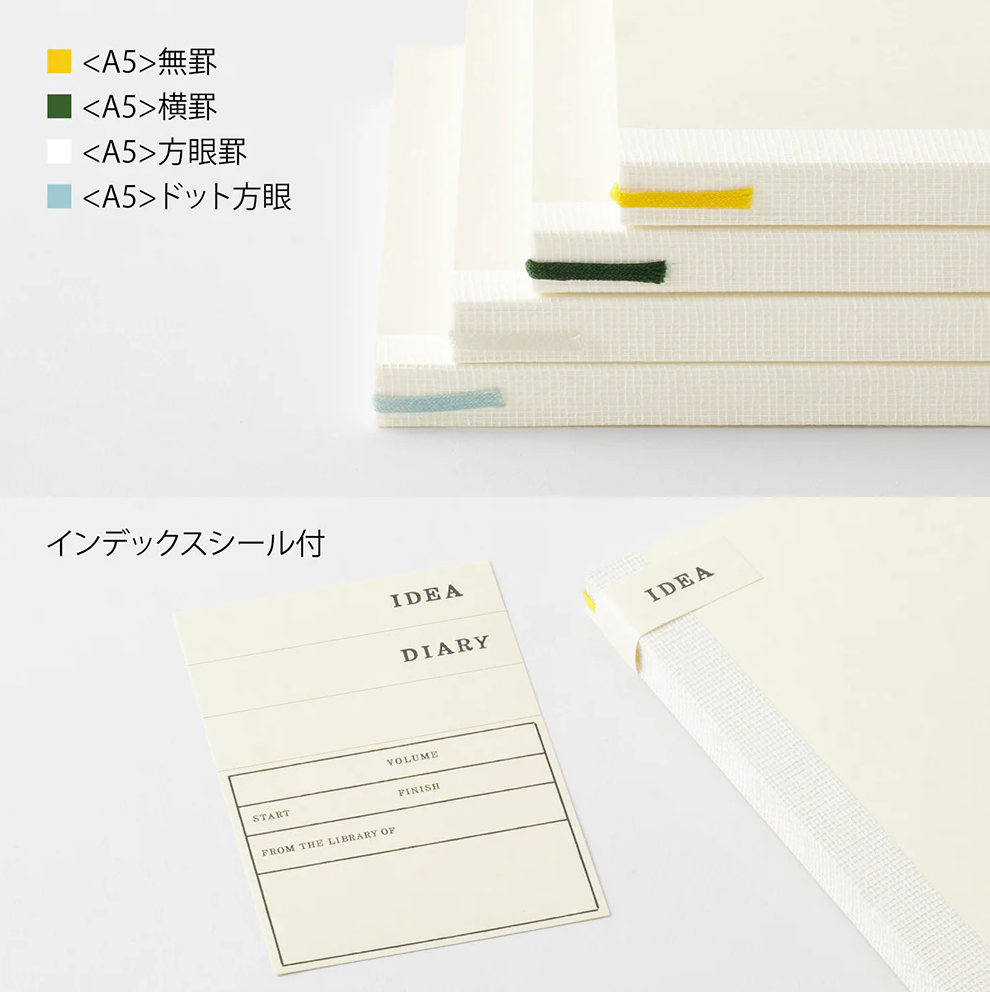 Midori MD Dot Grid Notebook: A5