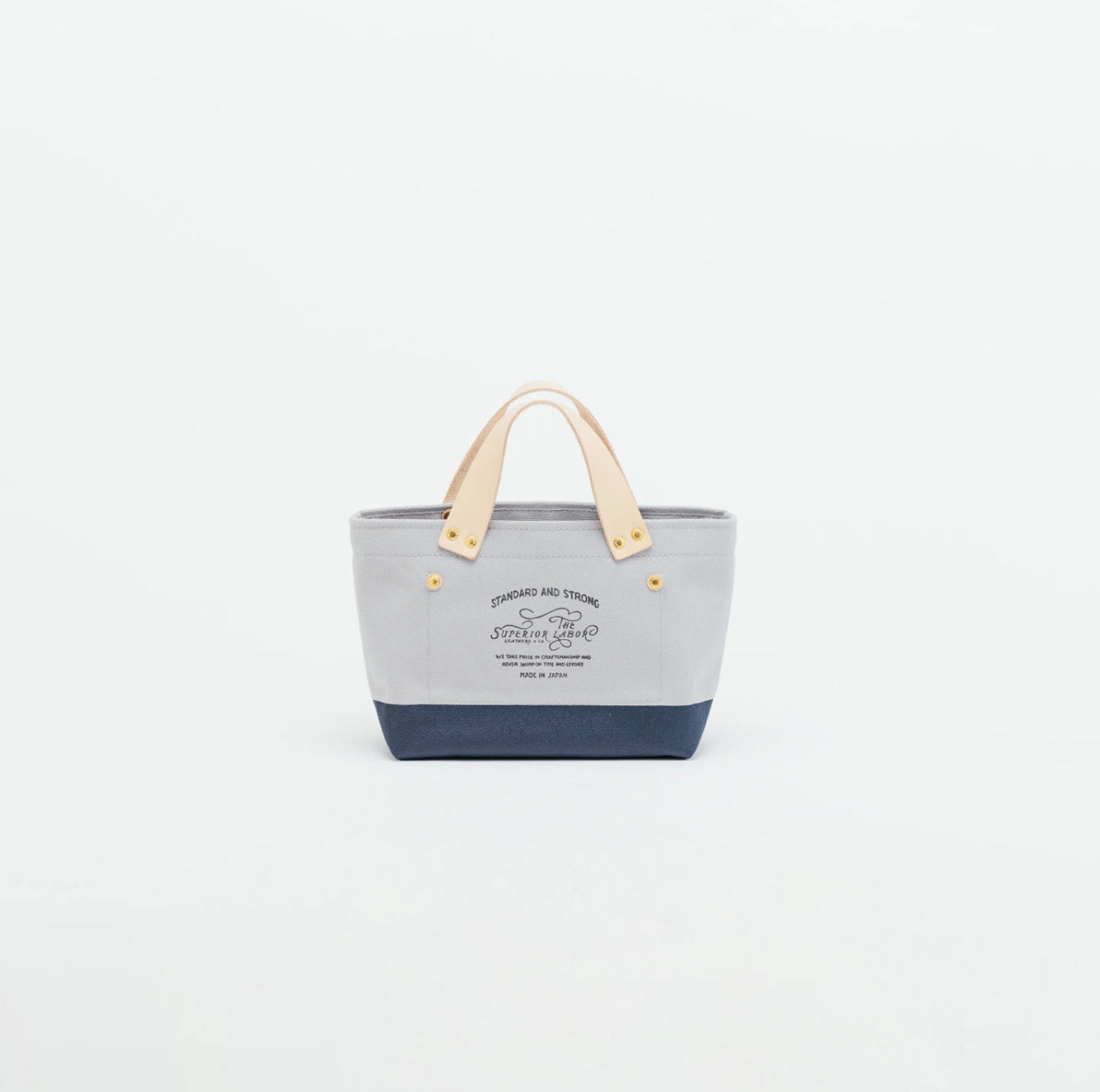 The Superior Labor-Engineer Bag Petite: Gray Canvas (6colours)