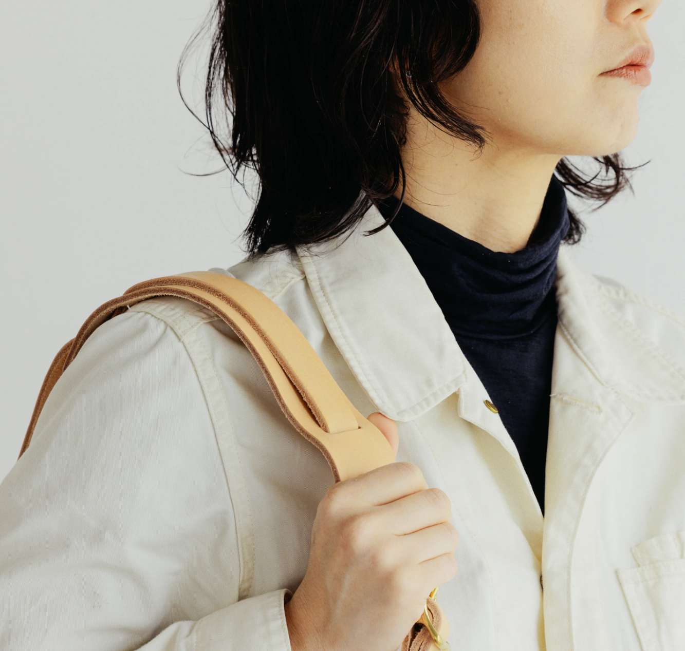 The Superior Labor-Engineer Shoulder Bag XS: Gray Canvas (2 options)