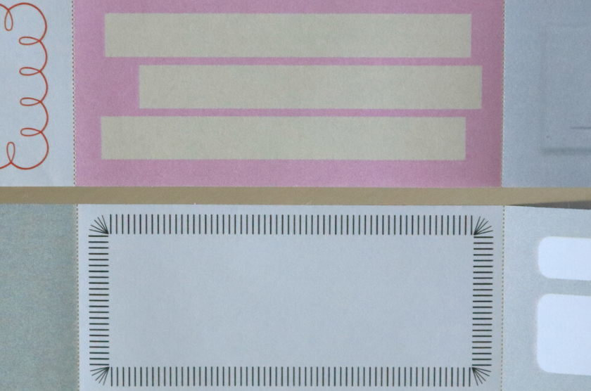 Roll Sticky Notes: Various Labels