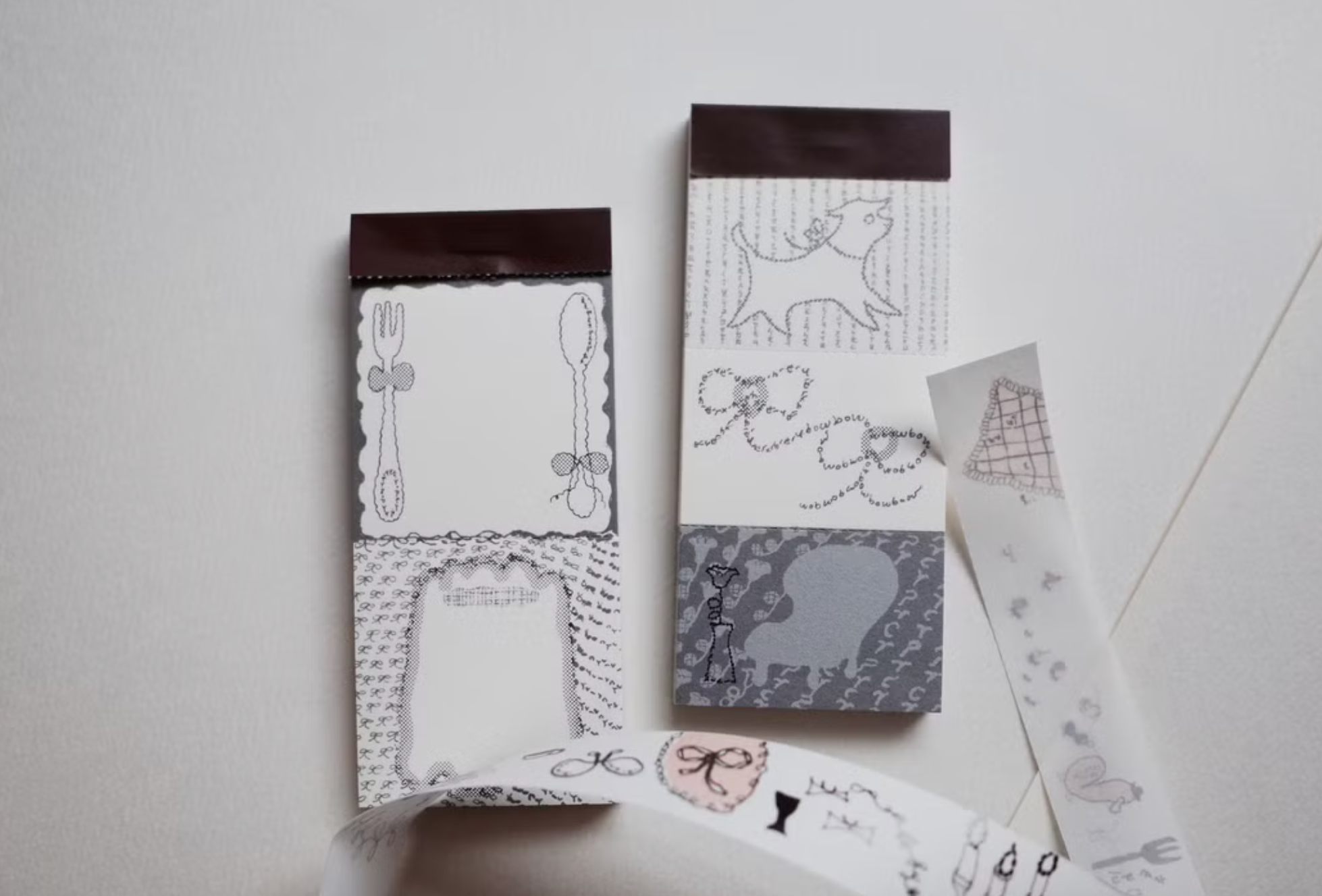 Misshoegg French Afternoon Notepad (2 designs)