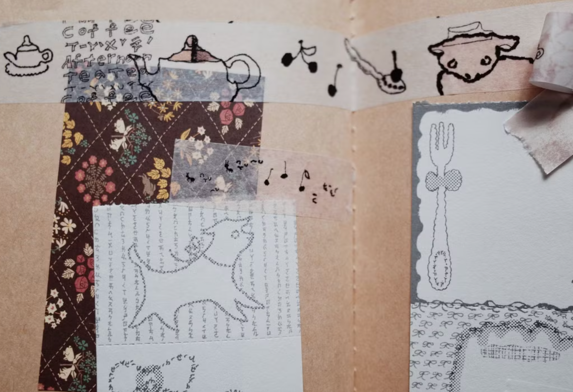 Misshoegg French Afternoon Notepad (2 designs)