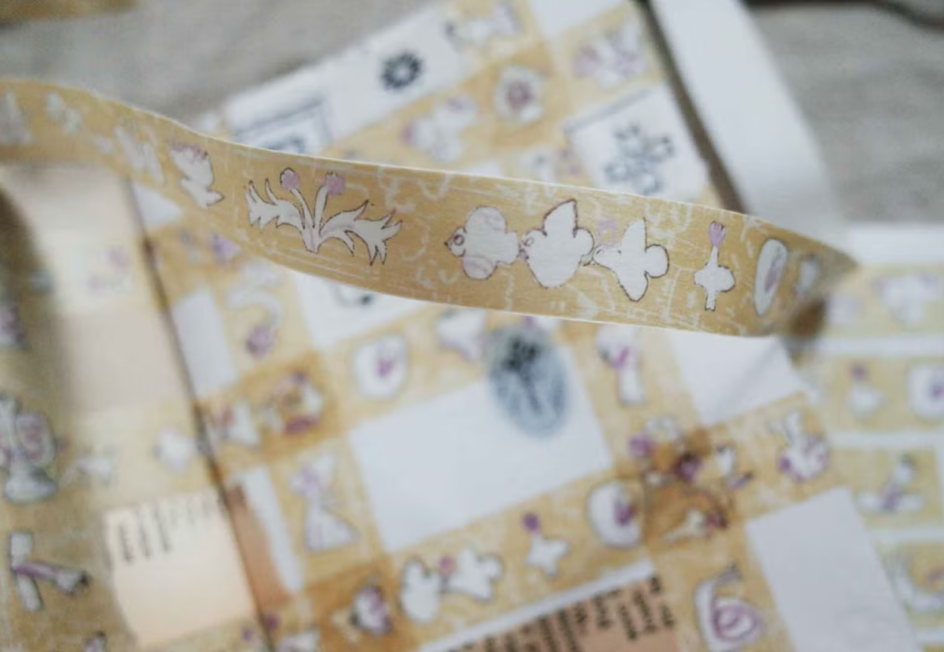 Misshoegg Little Yellow Flowers Washi Tape
