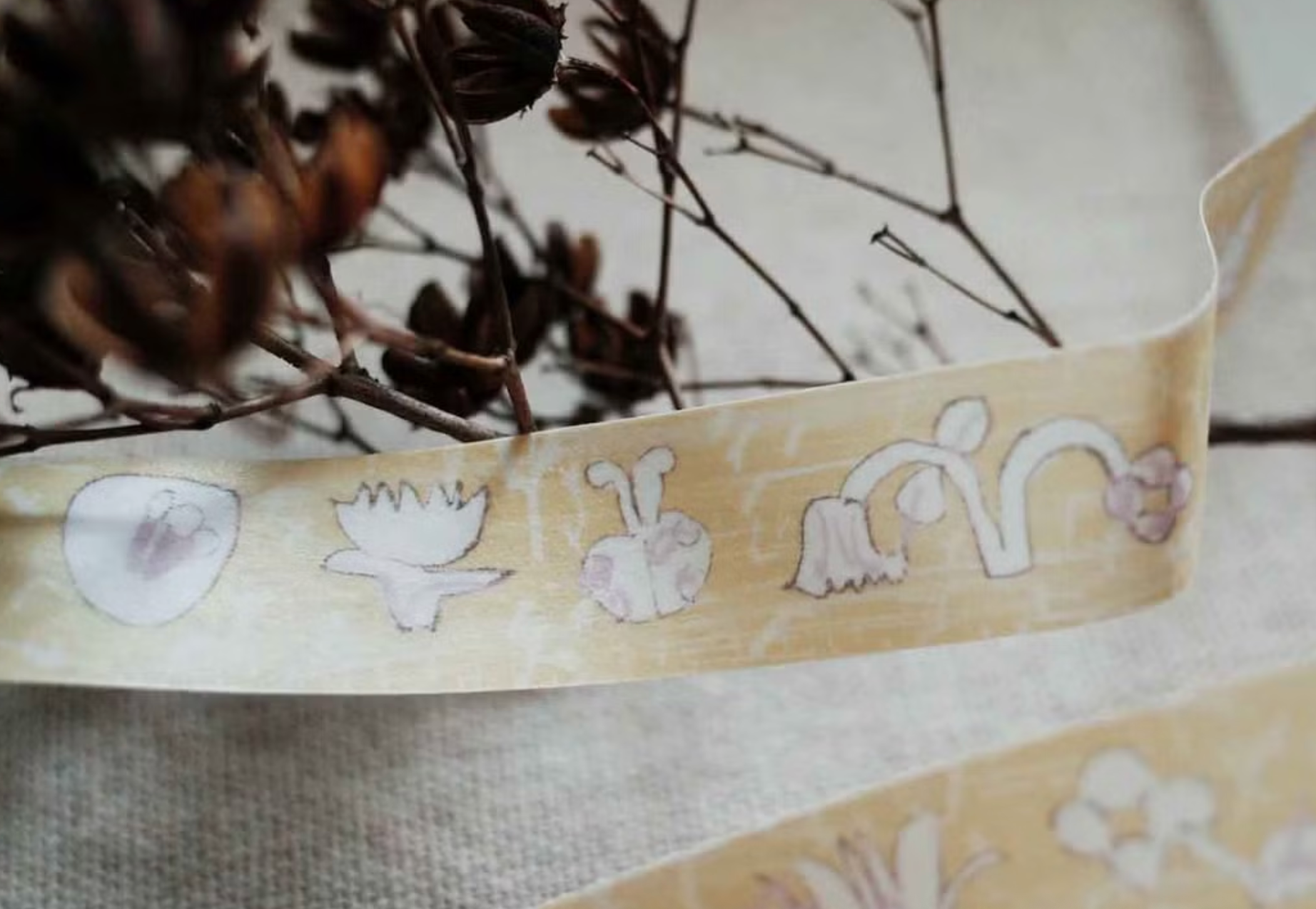 Misshoegg Little Yellow Flowers Washi Tape