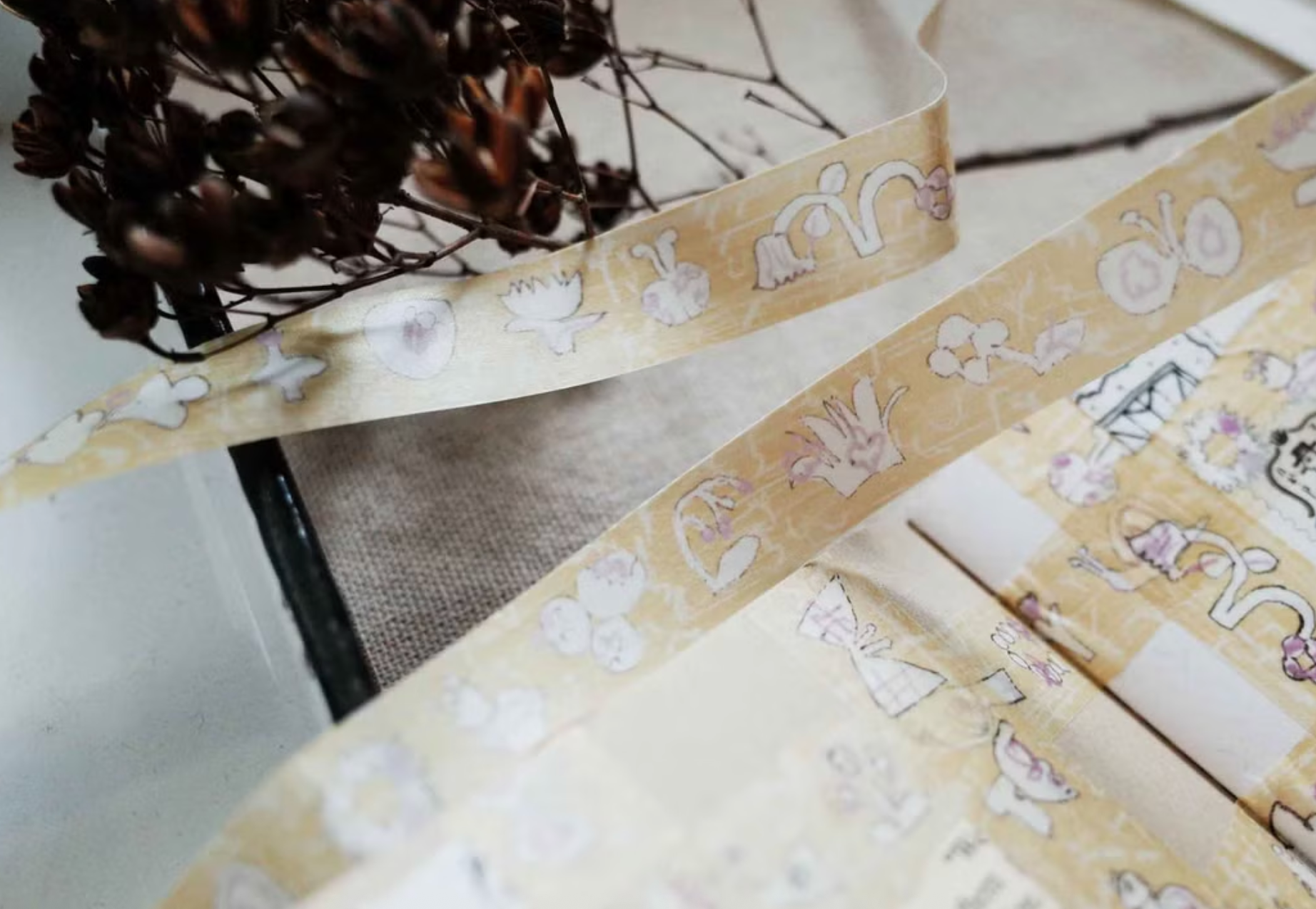 Misshoegg Little Yellow Flowers Washi Tape