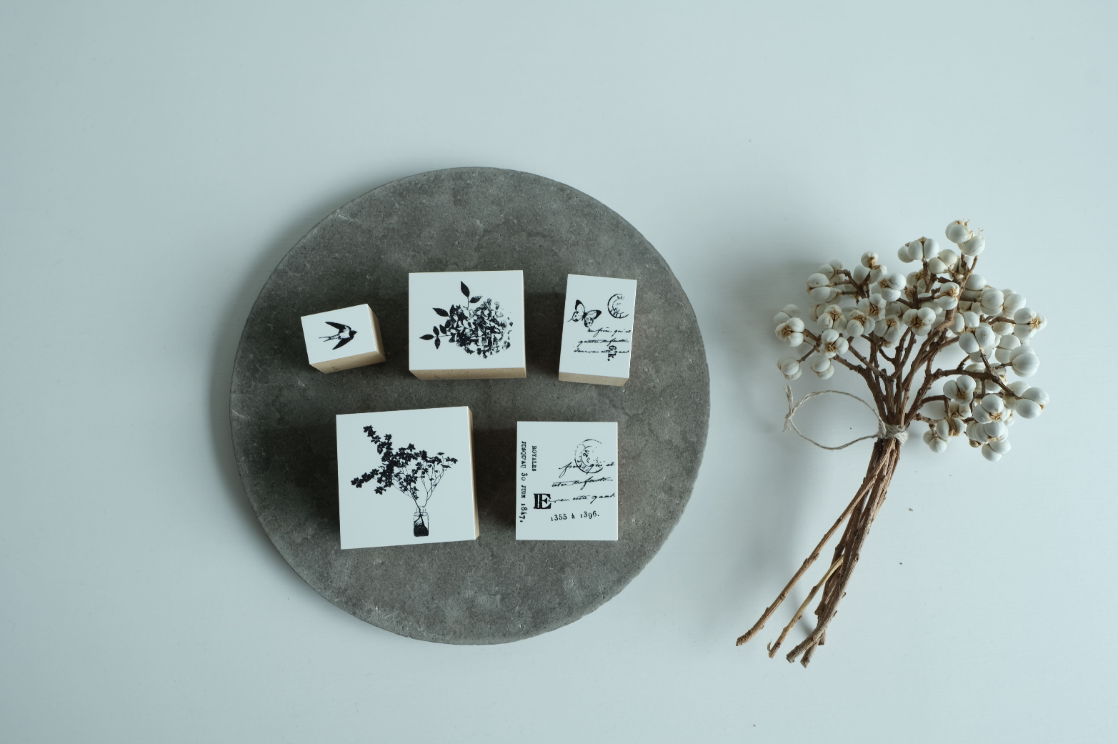 Yohaku Original Rubber Stamp-(S-141) Traveler