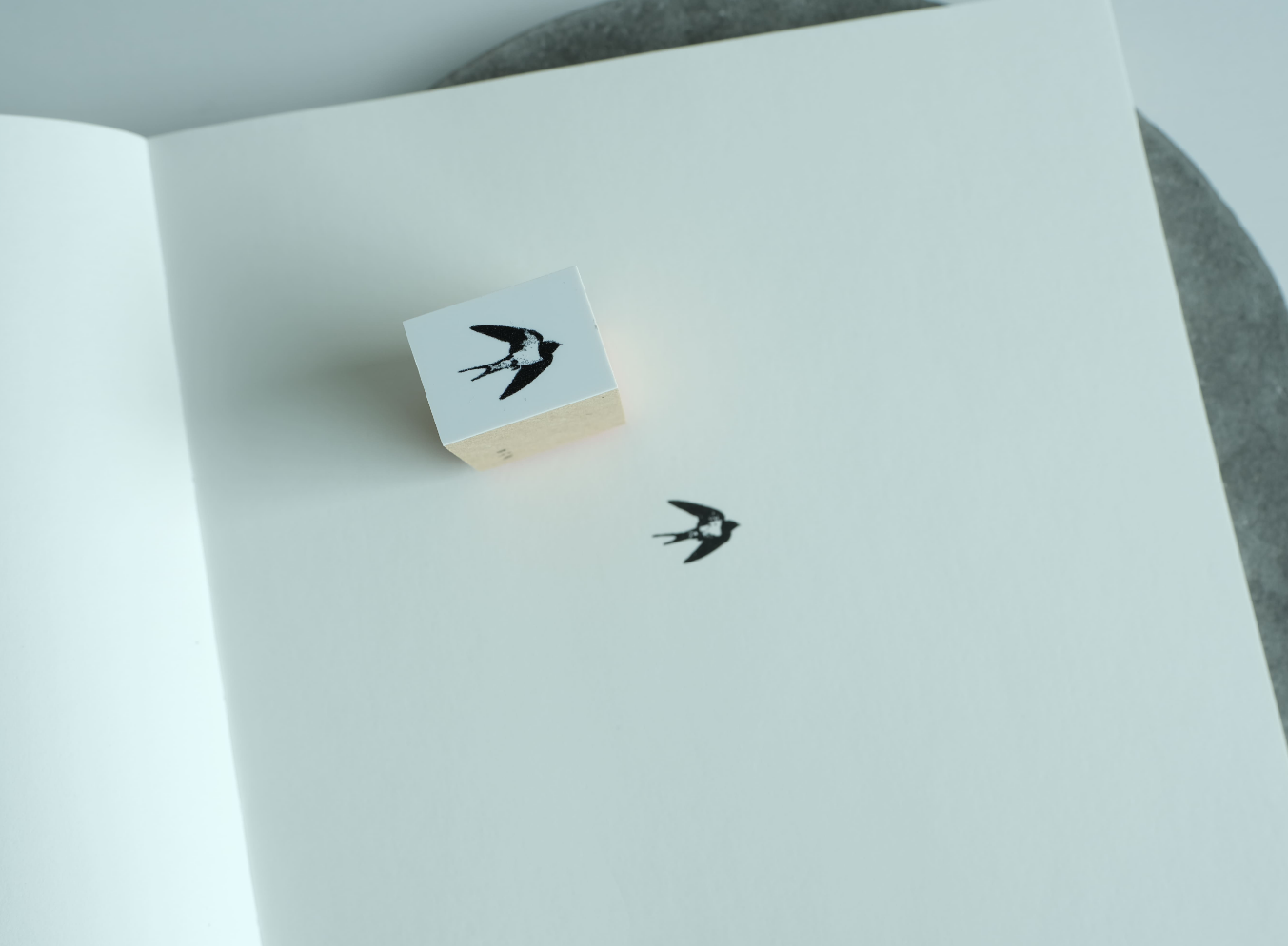 Yohaku Original Rubber Stamp-(S-141) Traveler