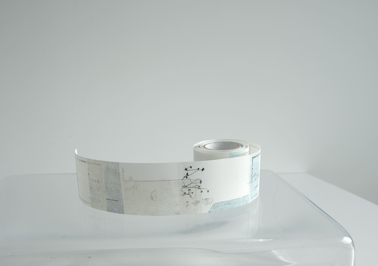 Yohaku Foil Stamped Tracing Paper Roll (RF-005) Fragment