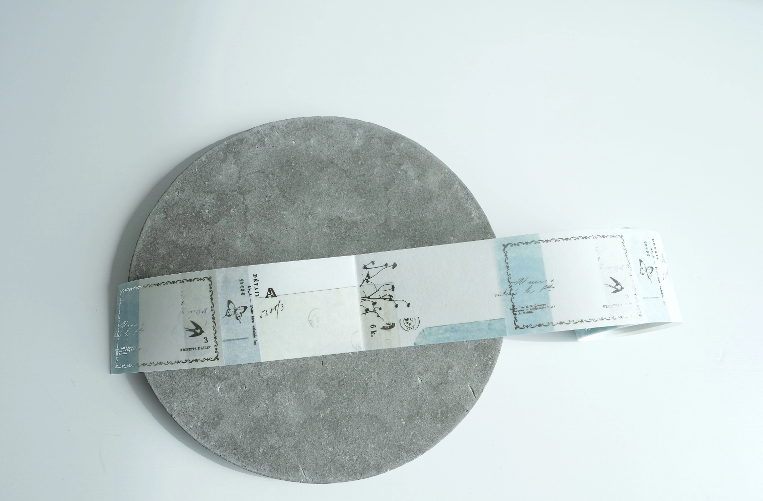 Yohaku Foil Stamped Tracing Paper Roll (RF-005) Fragment