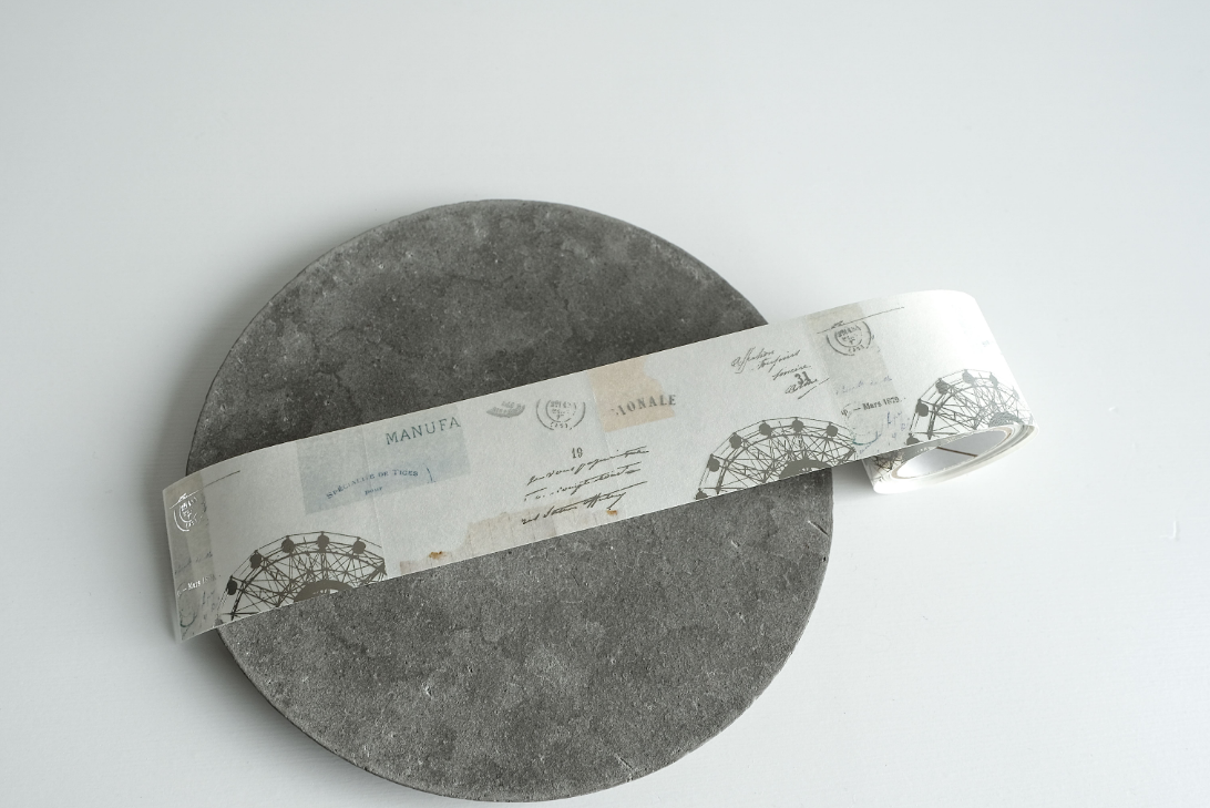 Yohaku Foil Stamped Tracing Paper Roll (RF-001) Nostalgia