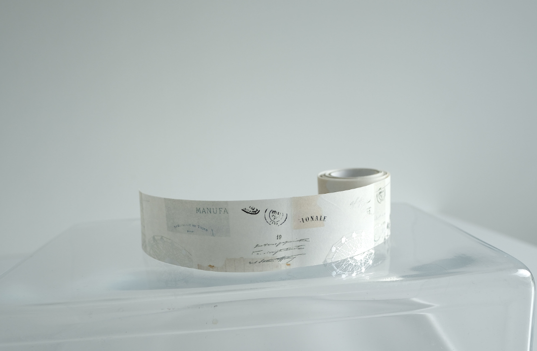 Yohaku Foil Stamped Tracing Paper Roll (RF-001) Nostalgia