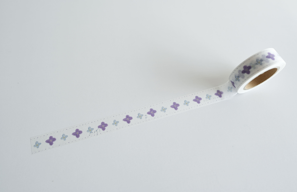 Yohaku Original Washi Tape- (Y-186) Hanashigure